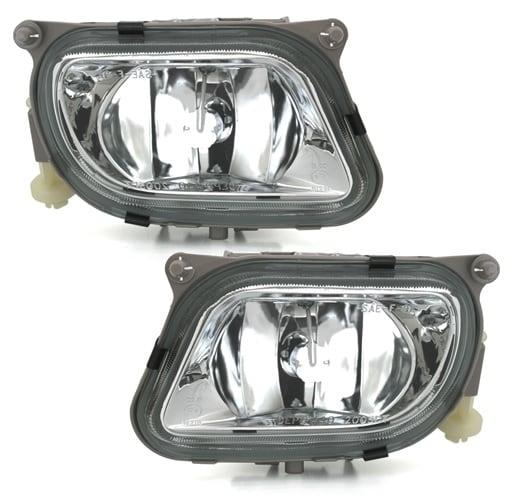 Fog lights clear glass Mercedes E-Class W210
