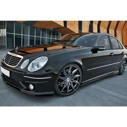 Addon splitter sideskjørtene Mercedes W211 AMG