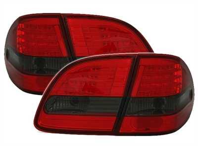 LED Baglygter rød/smoke Mercedes W211 T-model