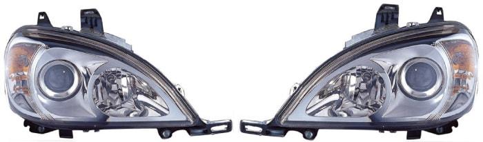 Ajovalot kirkas lasi Mercedes ML W163