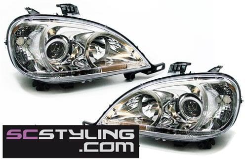 Angel Eyes Krom Mercedes ML W163