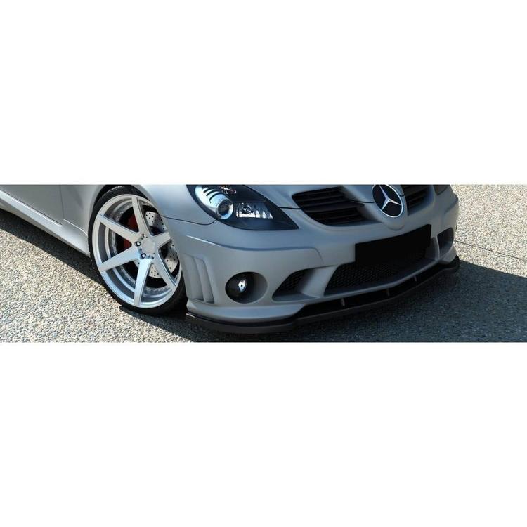 Blanksvart Frontsplitter SLK R171