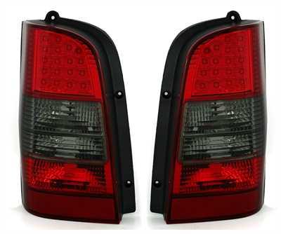 LED Baglygter Rød/Smoke MB Vito