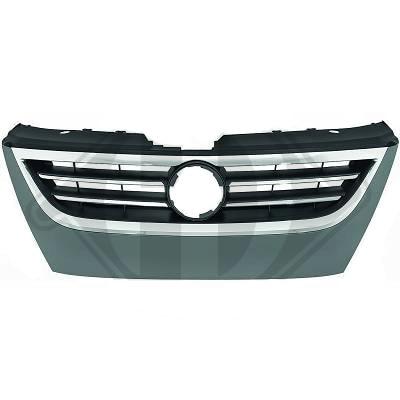 Black/Chrome grille not with PDC