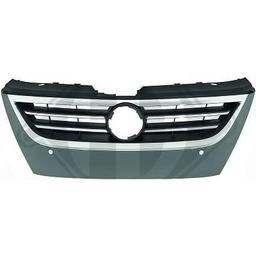 Black/Chrome grille with PDC