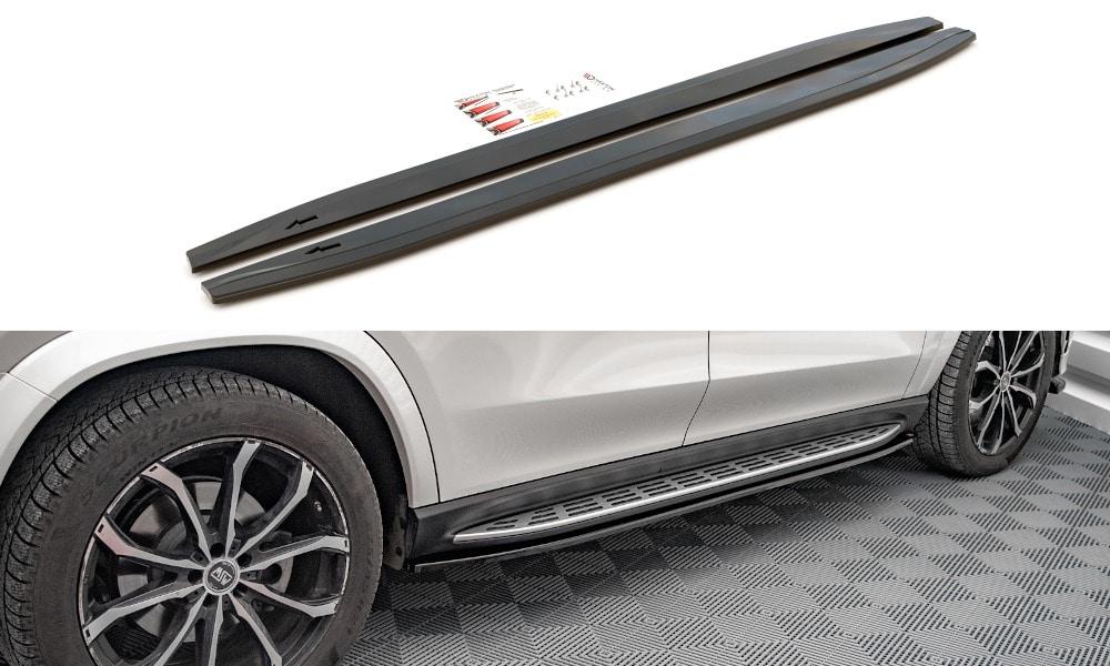 Splitter för sidokjolar Mercedes X167 GLS AMG-line