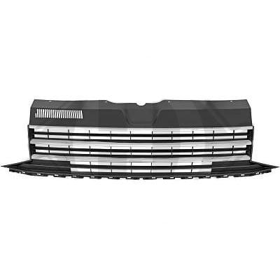 Svart/Chrome grill med sportoptik