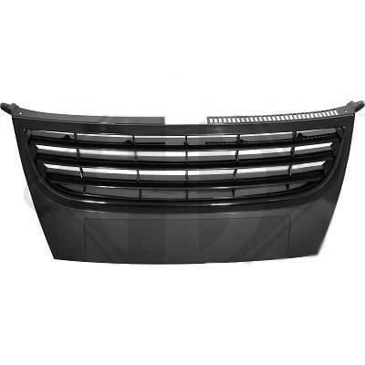 Black grille with sport-optics