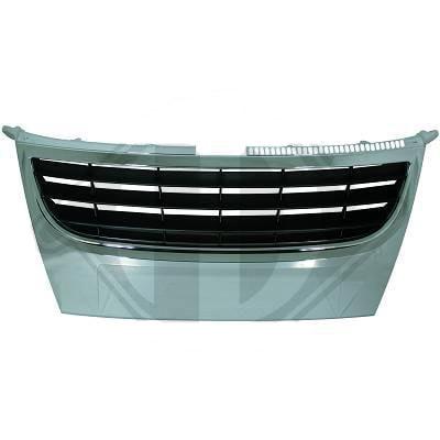 Chrome/Svart grill med sportoptik