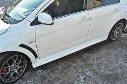 Sivuhameet Mitsubishi Lancer Evo X