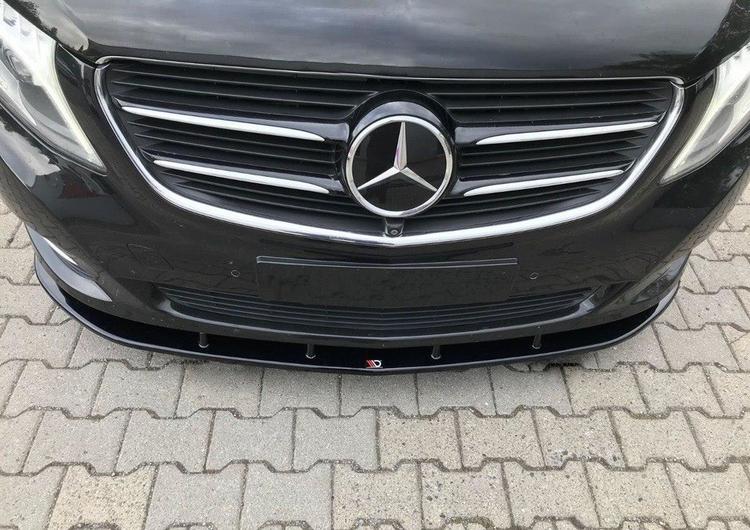 Blanksort Cupspoiler frem Mercedes W447 V-klasse