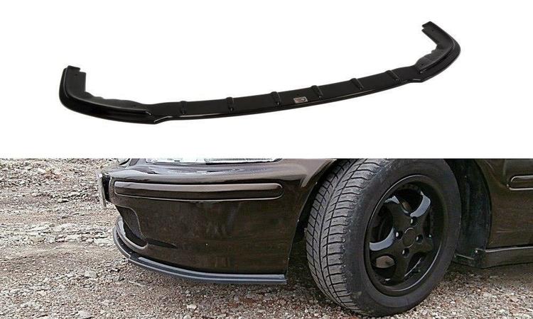 Blanksort cupspoiler frem Honda Civic MK6