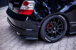 Blanksorte bagerste splitters Honda civic MK7