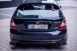 Blanksorte bagerste splitters Honda civic MK7