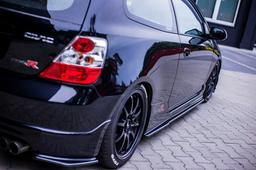 Blanksorte Sideskørter Honda civic MK7