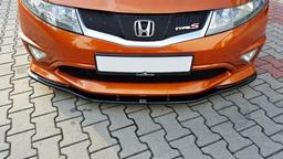 Blanksvart cupspoiler fram Honda civic MK8