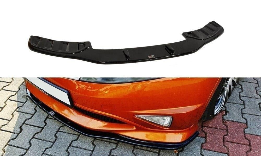 Blanksvart cupspoiler fram Honda civic MK8
