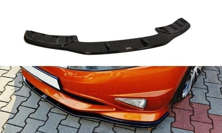 Blanksort cupspoiler frem Honda civic MK8