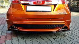 Blanksorte sidesplitters bag Honda civic MK8