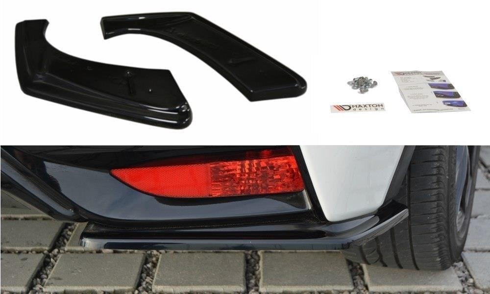 Blanksorte sidesplitters bag Honda civic MK9