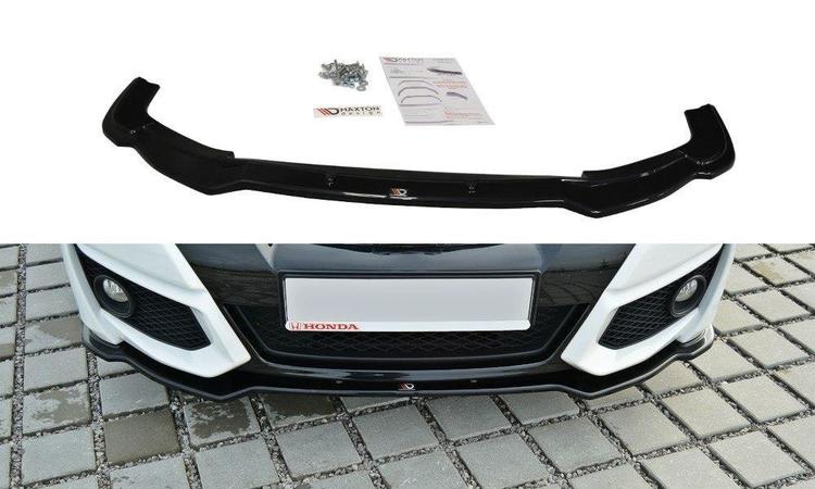 Blanksort cupspoiler frem Honda civic MK9