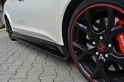 Blanksorte Sideskørter Honda civic MK9