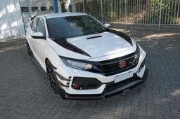 Blanksvart cupspoiler fram Honda Civic Type-R MK10