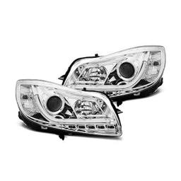 Kromade LED Strålkastare Opel Insignia