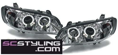 Angel Eyes krom Opel Omega B