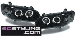 Angel Eyes svarta Opel Omega B