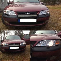 Angel Eyes krom Opel Vectra B