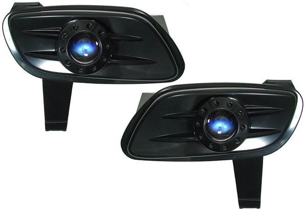 Fog lights Black Projector Peugeot 106