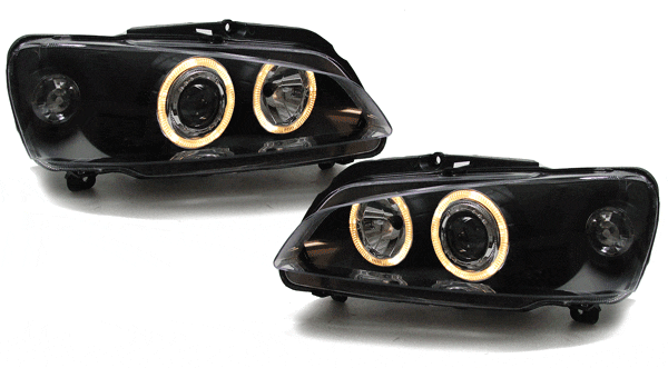 Angel Eyes Mustat Peugeot 106 96-