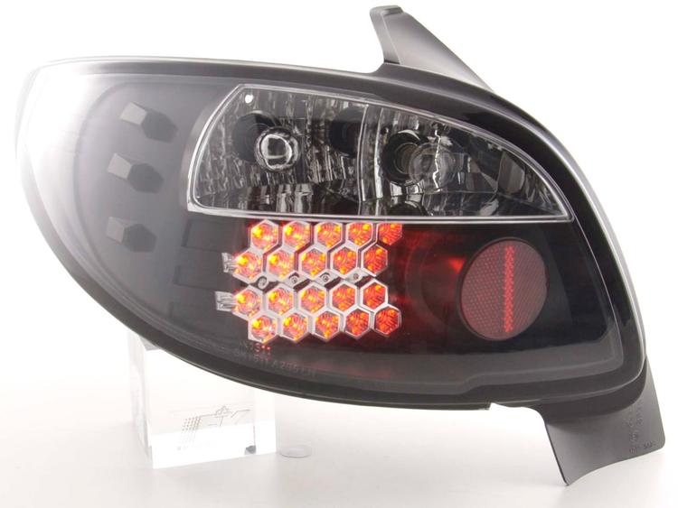 Baklampor Svart LED