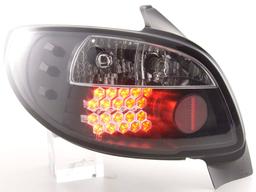 Baklampor Svart LED
