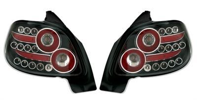 LED Baglygter Sorte Pegueot 206