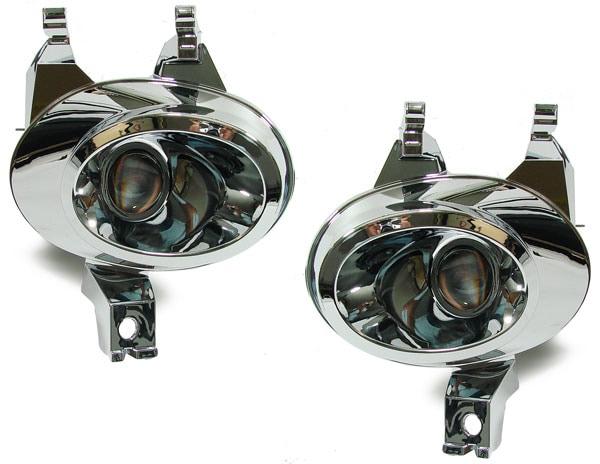 Fog lights Projector Chrome Peugeot 206