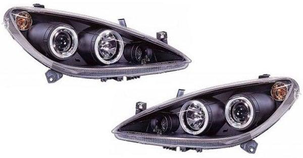 Angel Eyes sorte Peugeot 307