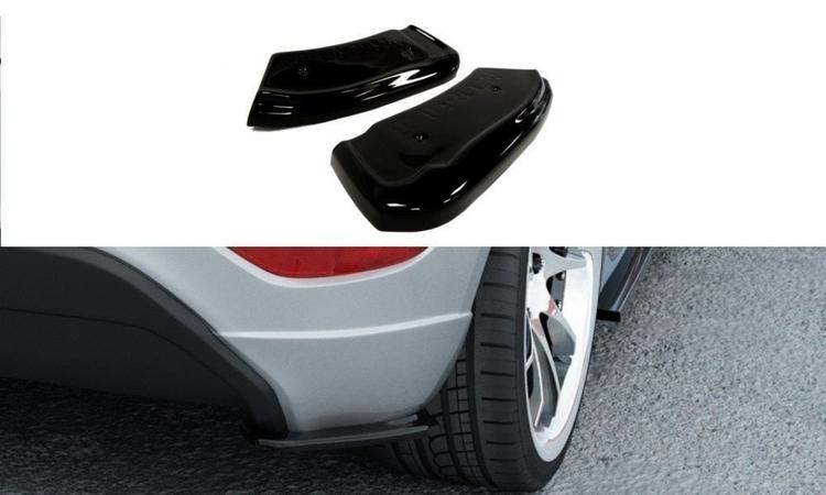 Sidesplitter på baksiden Ford Fiesta ST MK7