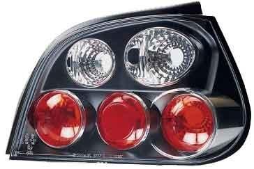 Baklampor svarta Megane 5drs 99-02