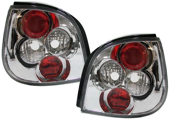 Baglygter krom Renault Scenic 99-03