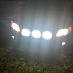 Extraljus LED klart glas 7´