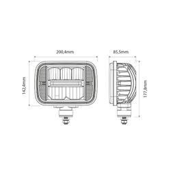 Alaska Plogelykt LED