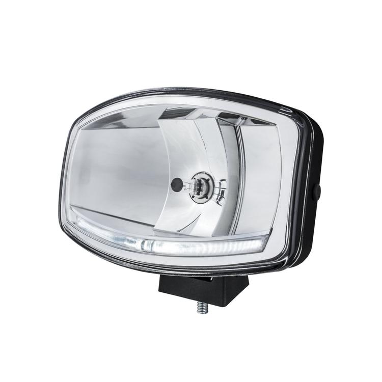 Extraljus OMEGA Halogen 12-24V DC 55/70W, LED positionsljus