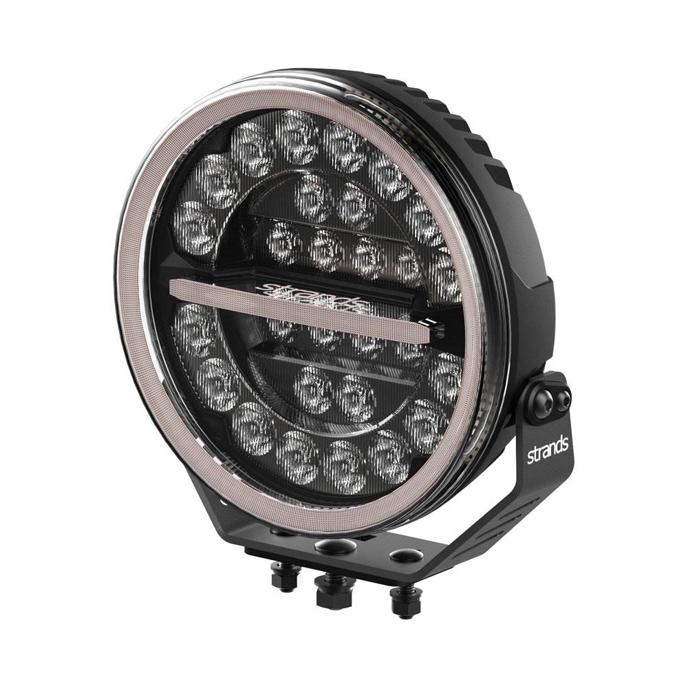 Sort Ekstra Lys Firefly 9"