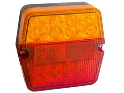 LED Baklampa med skyltbelysn. och reflex