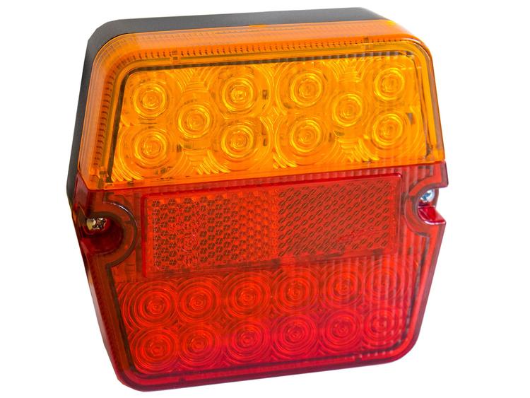 LED Baklampa med skyltbelysn. och reflex