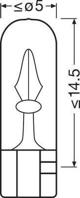 ORIGINAL - WEDGE BASE 1.2W - 24V