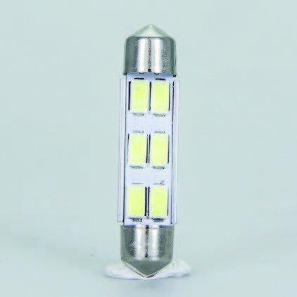 Spollampa 12v 42mm Canbus OBS. Pris per par