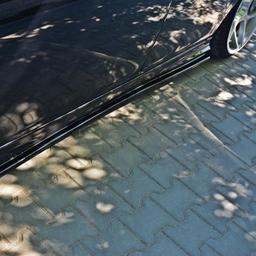 Blanksvarta TurboX sidokjolar Saab 9-3